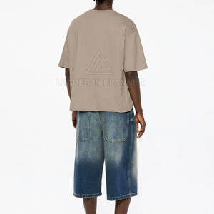 T-shirts pour hommes à coupe ample, prix bas, vente chaude, meilleure qualité, manches courtes, produit de qualité supérieure - Product Image 2