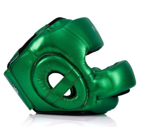 อุปกรณ์ป้องกันศีรษะสำหรับชกมวย Fairtex สีเขียว ทำจากหนัง PU ป้องกันเต็มใบหน้า สำหรับผู้ใหญ่ ใช้ได้ทั้งชายและหญิง อุปกรณ์ฝึกซ้อมกีฬา - Product Image 3
