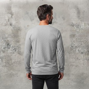 Camisetas de Hombre de Poliéster Tejido de Alta Calidad, Personalizadas, Corte Regular, Manga Corta, Cuello Redondo, Anti-Pilling, Transpirables, en Oferta - Product Image 3