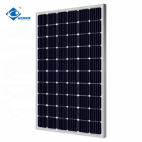 Panneaux solaires en verre laminé 30V, panneaux solaires portables à cadre en aluminium 250W, panneau solaire en verre transparent poly 250W ZW-250W-30VP