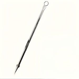 Stainless Steel Pimple <b>Extractor</b> Needle <b>Blackhead</b> Remover Needle Facial Acne <b>Extractor</b> Tool Set 4pcs Face Use - Product Image 2