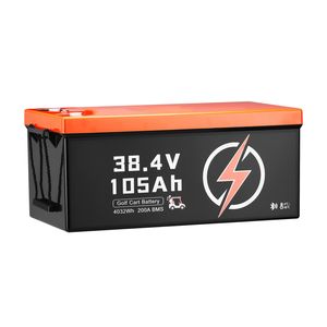 Batteria al Litio per Golf Cart 36V 105Ah, Batteria 36 Volt per Golf Cart con BMS 200A, Monitor LCD, App Mobile, Batteria LiFePO4 Nominale 50Ah 400Ah - Product Image 6