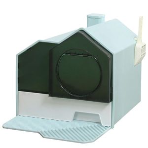 Lettiera Intelligente XXL per Gatti con Pulizia Automatica, Facile da Pulire, Grande Capacità, Forma Quadrata Carina per la Pulizia degli Animali Domestici - Product Image 4