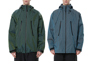 <b>men</b> techwear <b>jacket</b> with adjustable features for comfort and fit <b>mens</b> techwear <b>jacket</b> with breathable structure for active wear - Product Image 5