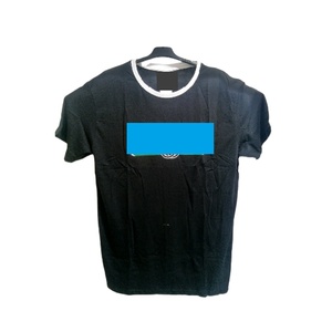 Camiseta para hombre con estampado Dtg de gran tamaño más vendida, uniforme informal para restaurante, camiseta lisa personalizada de 180gsm anticontracción de peso pesado OEM - Product Image 1
