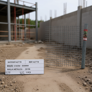 Grillage métallique 0,5x5m-6x6mm en acier 26156 Catégorie de produit - Product Image 2