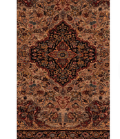 Modern Style Handmade Thick Cotton/Wool/Polypropylene Medium Pile Rug with Anti-slip Easy Care Features for Living Room Bedroom