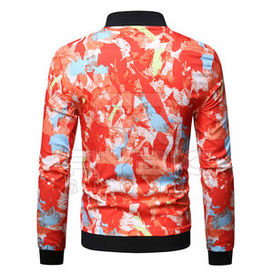 Contemporary Casual Fashion Men Sublimation Varsity <b>Jackets</b> Suitable For Outdoor Adventures And Events Men's <b>Jackets</b> - Product Image 2