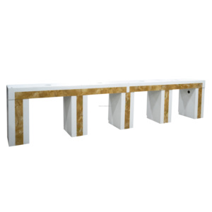 MDF Vietnam Eco-Friendly Plywood Modern Customized Color Durable Fashionable <b>Nail</b> <b>Tables</b> With Dust Collector - Product Image 6
