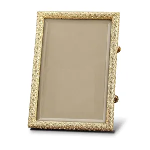 <b>Antique</b>-style metal photo <b>frame</b> for wall decor, suitable for family portraits, group photos, and personal art displays - Product Image 2