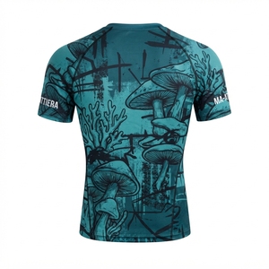 Camiseta Deportiva de Compresión para Hombre, Manga Corta, Estilo Bape, Camisetas para Hombre, Camisetas Deportivas para Hombre - Product Image 4