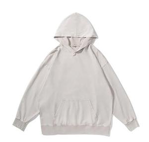 Sudadera con Capucha de Algodón Estilo Americano Vintage Lavado, Manga Larga, Corte Holgado, Unisex, Cuello Redondo, Ropa Casual para Adolescentes - Product Image 6