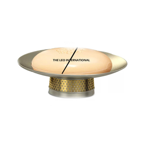 Porte-savon en aluminium doré brillant élégant pour salle de bain et cuisine, design moderne pour une utilisation durable - Product Image 6