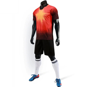 High Quality ODM OEM Customized <b>Soccer</b> Team Uniform Custom Design Logo 100% Polyester Breathable Quick Dry Football Kit Unisex - Product Image 4
