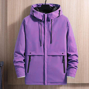 Chaqueta fina transpirable de secado rápido para hombre, con protección solar, para senderismo, pesca, ciclismo, con capucha, para gimnasio, deporte, cortavientos. - Product Image 4