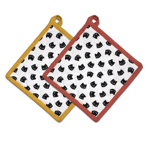 Vente en gros de protège-plat en coton 100% imprimé, écologiques, lavables au lave-vaisselle, avec logo personnalisé, fabricant en Inde. - Product Image 6