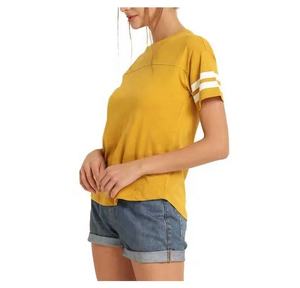Camisetas personalizadas de 100% algodón de talla grande para mujer, Camiseta corta de gran tamaño, camiseta en blanco de alta calidad para mujer - Product Image 5