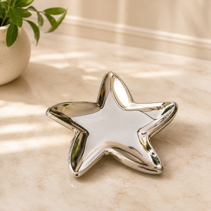 Plateau de service en bois avec motif géométrique coloré pour un affichage élégant et une décoration intérieure élégante - Product Image 4