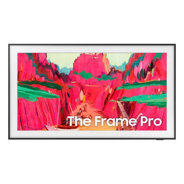 SamsungS 85" Class The Frame Pro LS03FW Neo QLED 4K Art Mode Vision AI Smart TV 2025 QN85LS03FWFXZA