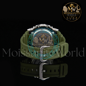 New Arrival Hip Hop Jewelry Iced Out VVS1 Premium Miossanite <b>Diamond</b> <b>Watch</b> Bezel D Color Moissanite <b>Diamond</b> Past <b>Diamond</b> test - Product Image 3