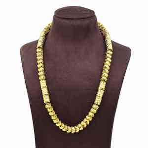 สร้อยคอทองชุบไมโคร 14K 18K 24K แบบโฮโล ขายส่ง, เครื่องประดับสร้อยคอผู้ชาย สไตล์โฮโล ดีไซน์ทันสมัย - Product Image 2