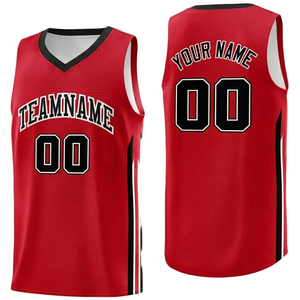 Maillot de basket-ball jaune personnalisé, col en V, sans manches, nom de l'équipe, numéro, impression sublimée, vêtements de sport en maille unisexe pour adultes - Product Image 2