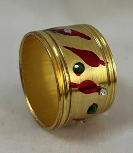 Anneaux de serviette en métal de luxe modernes - Écologiques et durables pour les mariages - Product Image 2