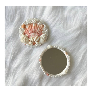 Luxury Decorative Shell <b>Mirror</b> Handmade From Natural Mother Of Pearl For Premium Home Accessories - Product Image 1