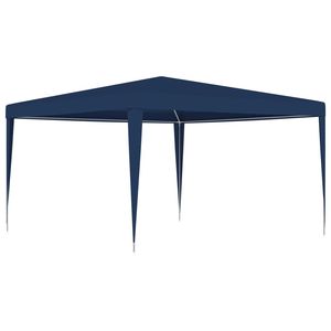 Grande Tenda Robusta Blu in Polietilene per Matrimoni e Feste con Telaio in Ferro Elegante e Resistente per Tutte le Occasioni - Product Image 2