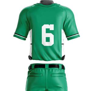 Uniformes de Béisbol Personalizados al por Mayor de Alta Calidad, Ropa Deportiva Transpirable de Secado Rápido, Uniforme de Entrenamiento 100% Poliéster - Product Image 1