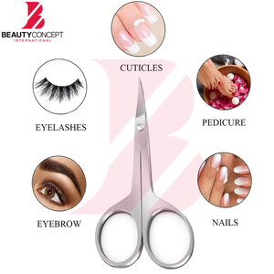 Ciseaux à sourcils professionnels incurvés, petits et tranchants, nouvelle arrivée, durables, pour l'élimination des peaux mortes et les soins des ongles. Meilleure vente. - Product Image 4