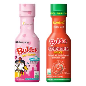 Fideos Instantáneos Picantes Samyang Buldak con Salsa Sriracha, 7.05oz, Paquete de Fideos Coreanos Picantes, Suministro al por Mayor - Product Image 4