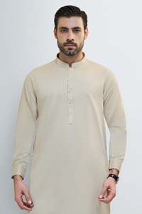 High Quality OEM ODM Wholesale Price New Style <b>Kurta</b> Pajama Indian & Pakistan Clothing <b>Men's</b> Solid Color Salwar Kameez 2026 - Product Image 5