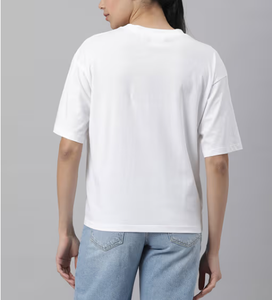 Camiseta cómoda de algodón para mujer, camiseta ligera y suave de manga corta para uso diario, ropa informal de verano, ajuste transpirable y elegante - Product Image 4