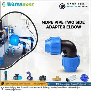 Dhananjay Polymers Industrial Grade High Pressure 20 110mm HDPE Electrofusion Pipes Elbows Flexible Chemical UV Resistant ISO - Product Image 3