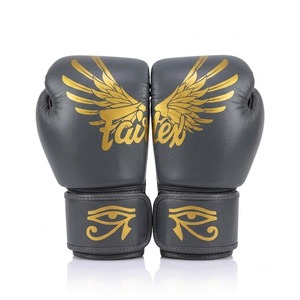อุปกรณ์กีฬาศิลปะการต่อสู้ MMA สำหรับฝึกซ้อมและต่อสู้ สายรัดปรับได้ น้ำหนักเบา ขนาดสั่งทำพิเศษ หนังแท้สีแดงเลือดหมู Fairtex - Product Image 5
