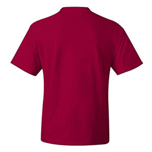 T-shirt vierge pour homme en polyester/coton, couleur unie, coupe oversize, respirant, séchage rapide, écologique, idéal pour impression personnalisée – Direct Usine - Product Image 4