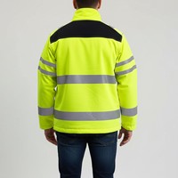 Veste de sécurité réfléchissante OEM ODM, vêtements de travail haute visibilité pour le personnel de logistique et d'entrepôt