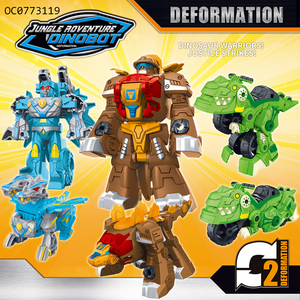 Nouvel arrivage de jouets de <span class=keywords><strong>voiture</strong></span> de <span class=keywords><strong>dinosaure</strong></span> de déformation de robot cool en plastique pour enfants - Product Image 2
