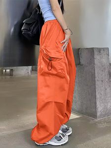 Women <b>Oversized</b> <b>Cargo</b> <b>Pants</b> Y2K Baggy Utility Trousers OEM Custom Bulk - Product Image 5