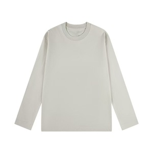 เสื้อยืดแขนยาวผู้ชายแบบพื้นฐาน 310 ตัว ผลิตจากผ้าฝ้าย 100% น้ำหนัก 230GSM ทรงลำลองพอดีตัว พิมพ์ลายดิจิทัล มีให้เลือก 15 สีพื้น ผลิตแบบ ODM ทอผ้า - Product Image 1