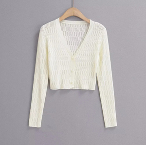 Men's Red And <b>White</b> Striped Knitted Pullover Sweater <b>Long</b> Sleeve Regular Fit Autumn Wear - Product Image 6