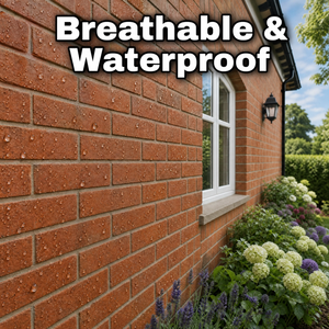 Breathable Waterproof Eco Friendly Protective Coating Low VOC For Brick Masonry 1K Exterior Wall <b>Moisture</b> Blocking Building - Product Image 3