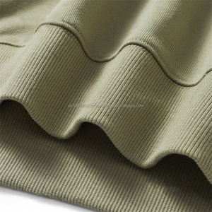 Custom Manufacturer 100% Cotton Men's Street Style Crew <b>Neck</b> Sweatshirt Plus Size Heavy Weight High Quality Sweatshirts - Product Image 4