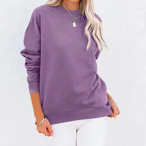 Sweat-shirt pour femme, coupe classique, logo design, streetwear décontracté, épaules tombantes, respirant, écologique, en tricot, à capuche - Product Image 6