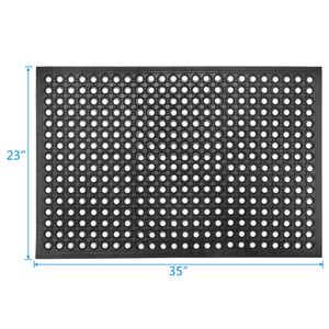 Tappetino Antifatica Industriale per Cucina con Drenaggio 60*90cm, Antiscivolo in Gomma Esagonale Multifunzionale per Bar e Cucina, Spedizione Gratuita - Product Image 6