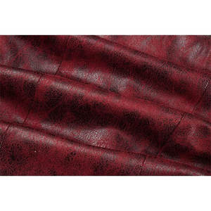 <b>Gothic</b> RED Vampire Tailcoat Gear Design Adjustable PU Hooded Coat Leather Steampunk <b>Jacket</b> Medieval Victorian 2026 - Product Image 6