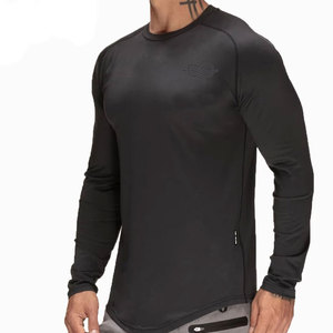 T-shirts à manches longues 100% coton, chemises décontractées de haute qualité pour hommes, logo personnalisé, chemises pour hommes, vêtements de rue, t-shirt en vente - Product Image 3