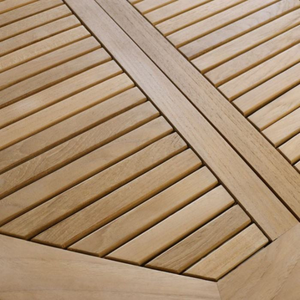 Minimalist Design Folding Chair and Folding <b>Table</b> with Teak Wooden Frame Material <b>for</b> Home Furniture Decoration - Product Image 6