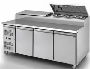 Hot Sale Stainless Steel Pizza Counter Storage And Worktop For Commercial Kitchen Restaurant And Pizza Shop Use Indian Supplier - Product Image 2